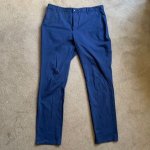 Navy chinos Everlane Uniform line. Like new.